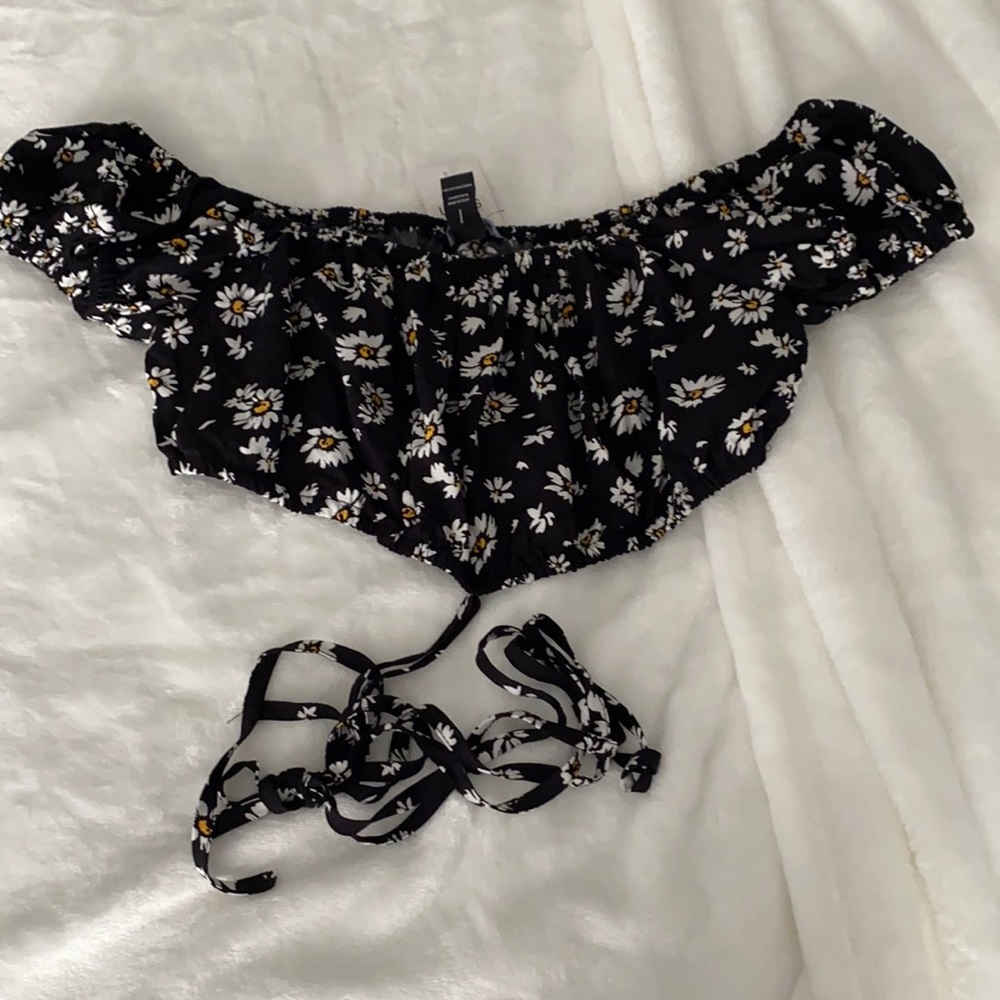 Floral Off the Shoulder Top